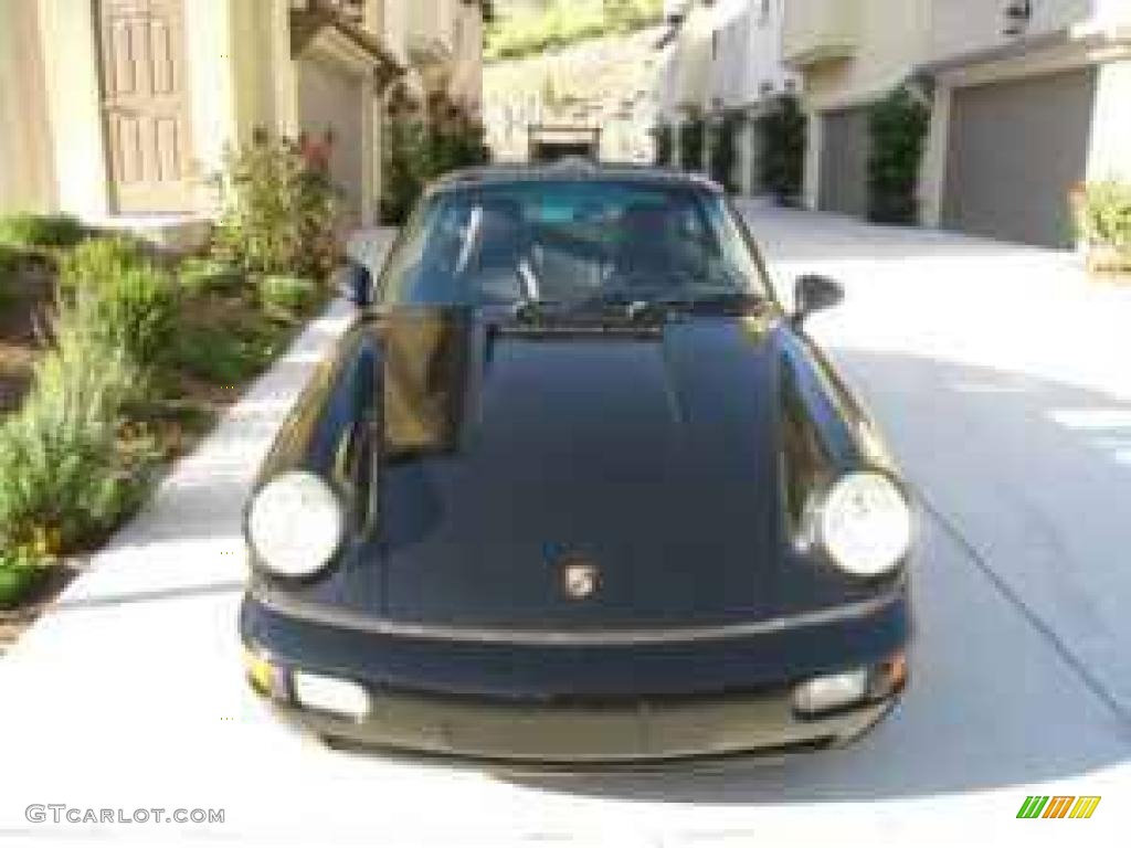 1993 911 Carrera 4 Coupe - Black / Black photo #4