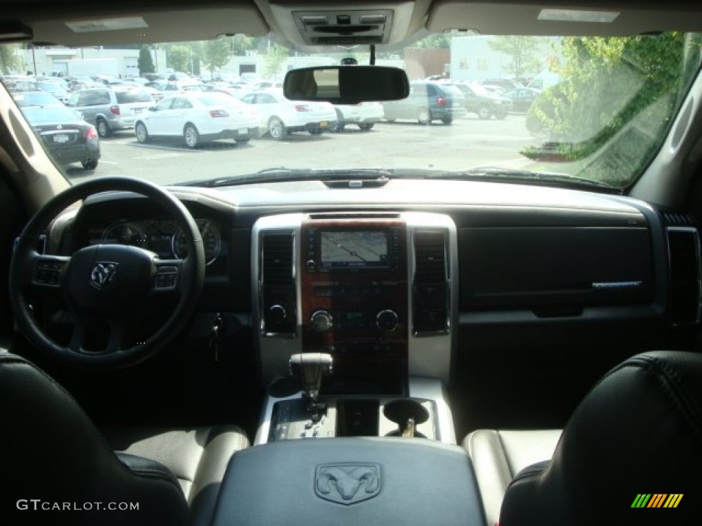 2012 Ram 1500 Laramie Crew Cab 4x4 - Mineral Gray Metallic / Dark Slate Gray photo #10