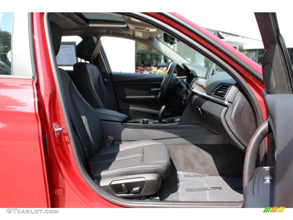 2014 3 Series 320i xDrive Sedan - Melbourne Red Metallic / Black photo #27