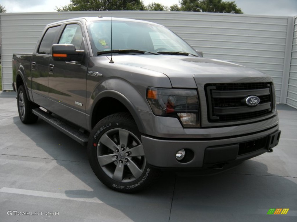 2014 F150 FX4 SuperCrew 4x4 - Sterling Grey / Black photo #2