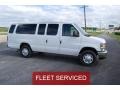 Oxford White - E Series Van E350 XLT Extended Passenger Photo No. 5