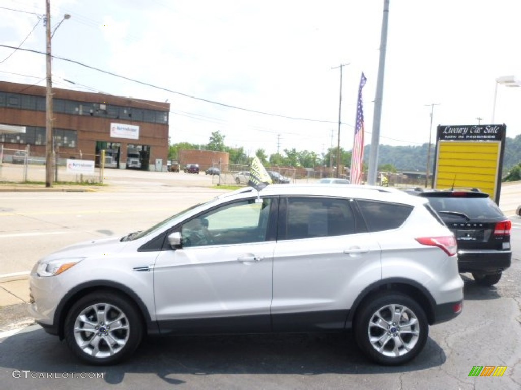 2014 Escape Titanium 2.0L EcoBoost 4WD - Ingot Silver / Charcoal Black photo #5