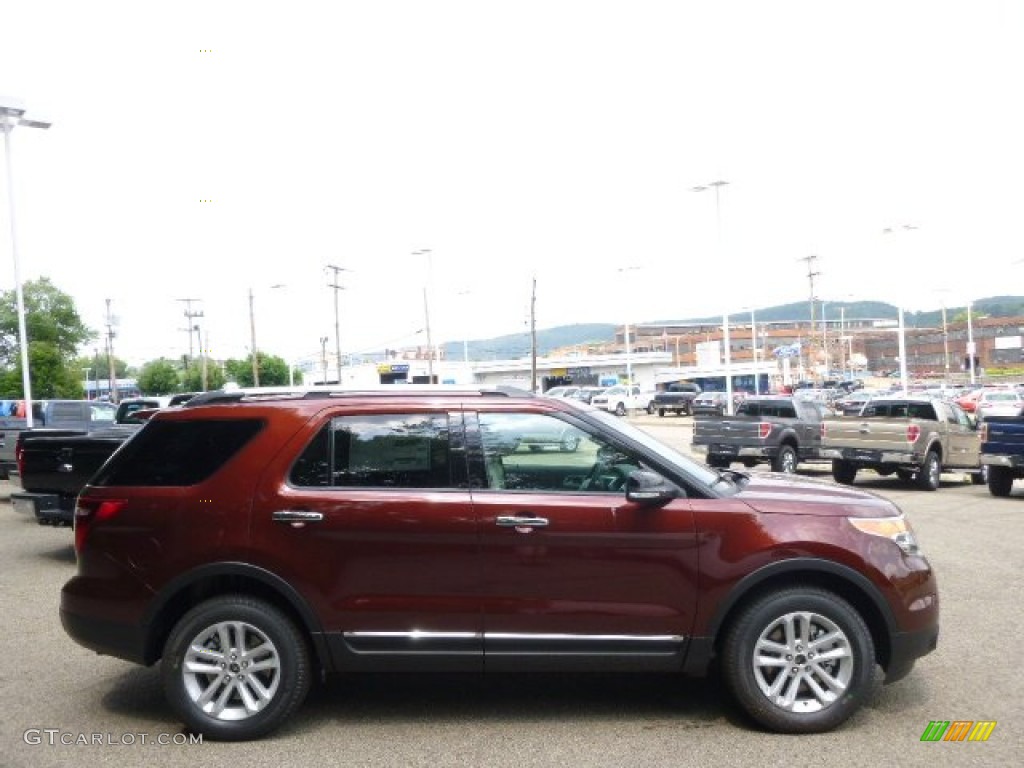 2015 Explorer XLT 4WD - Bronze Fire / Medium Light Stone photo #1