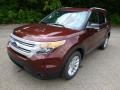 2015 Bronze Fire Ford Explorer XLT 4WD  photo #4