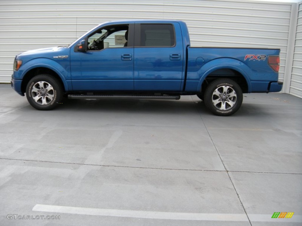 2014 F150 FX2 SuperCrew - Blue Flame / Black photo #6