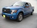 2014 Blue Flame Ford F150 FX2 SuperCrew  photo #7