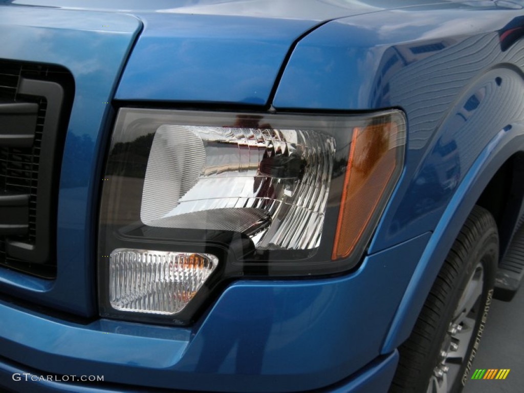 2014 F150 FX2 SuperCrew - Blue Flame / Black photo #9