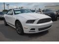 2014 Oxford White Ford Mustang V6 Convertible  photo #1