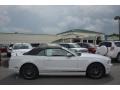 2014 Oxford White Ford Mustang V6 Convertible  photo #2