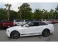 2014 Oxford White Ford Mustang V6 Convertible  photo #6