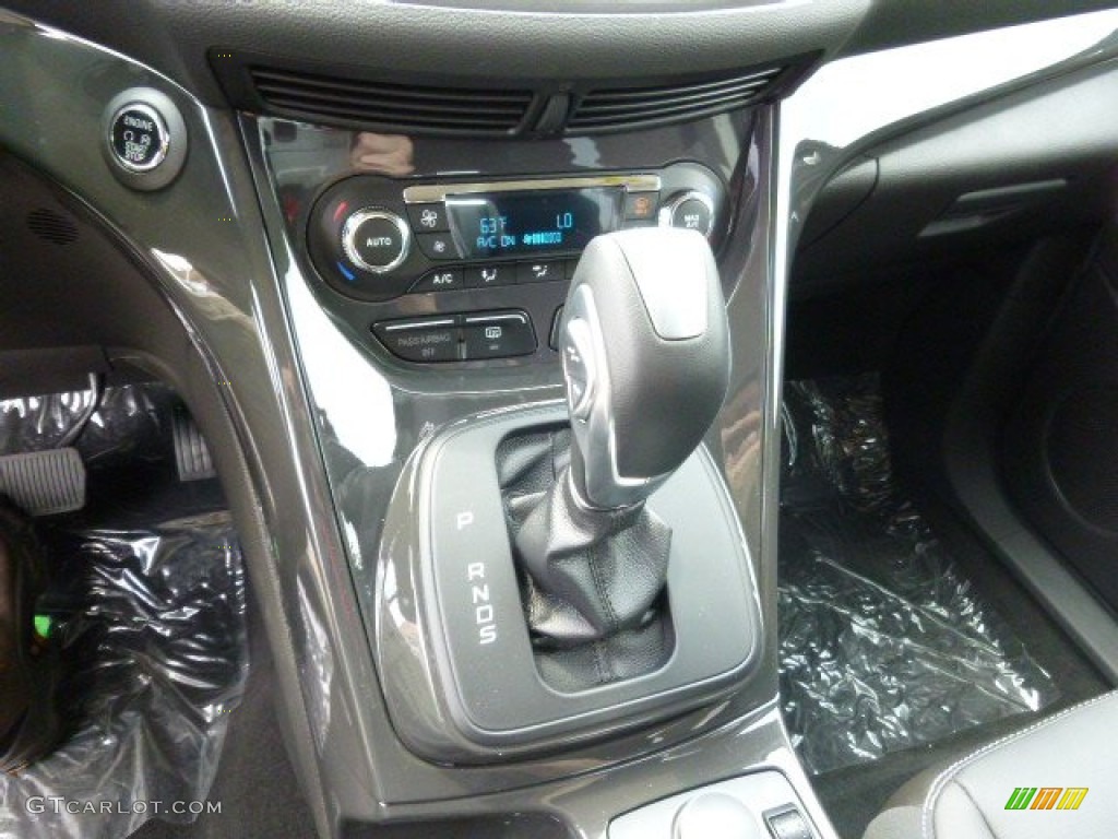 2014 Escape Titanium 2.0L EcoBoost 4WD - White Platinum / Charcoal Black photo #17
