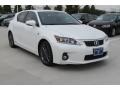 2012 Starfire White Pearl Lexus CT 200h Hybrid Premium  photo #1