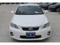 2012 Starfire White Pearl Lexus CT 200h Hybrid Premium  photo #2
