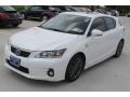 2012 Starfire White Pearl Lexus CT 200h Hybrid Premium  photo #3