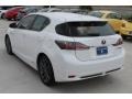 2012 Starfire White Pearl Lexus CT 200h Hybrid Premium  photo #7