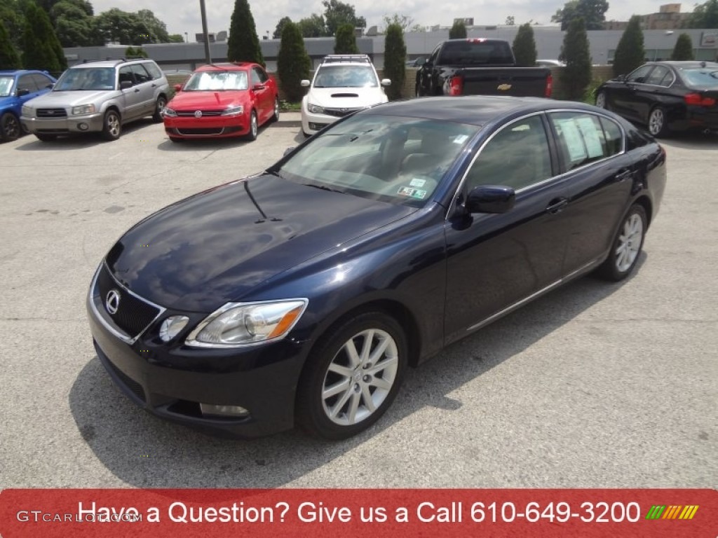2006 GS 300 AWD - Blue Onyx Pearl / Cashmere photo #7