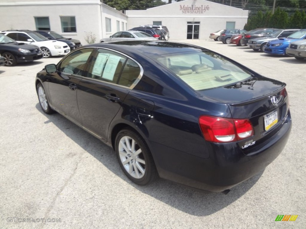 2006 GS 300 AWD - Blue Onyx Pearl / Cashmere photo #9