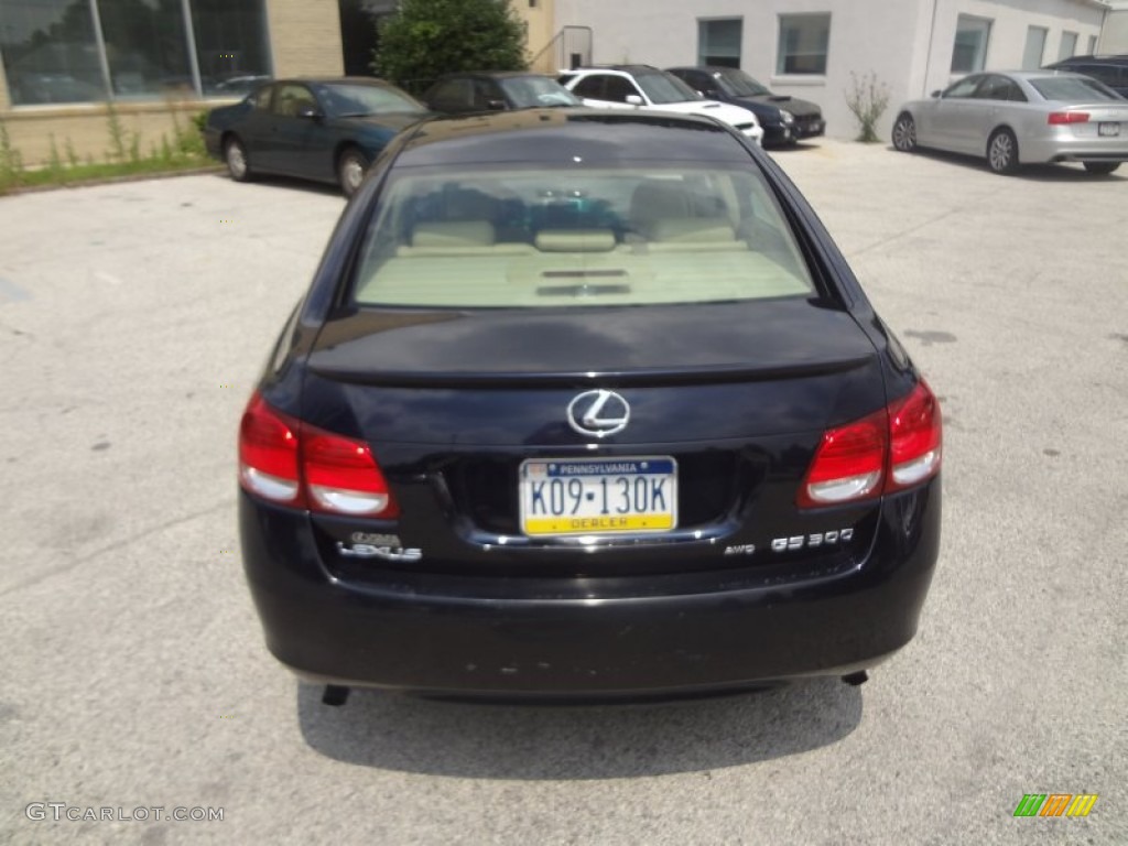 2006 GS 300 AWD - Blue Onyx Pearl / Cashmere photo #10