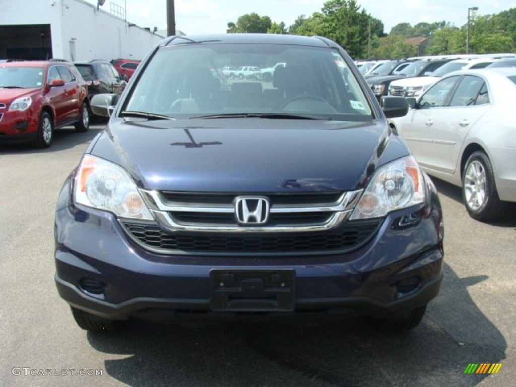 2011 CR-V LX 4WD - Royal Blue Pearl / Gray photo #2