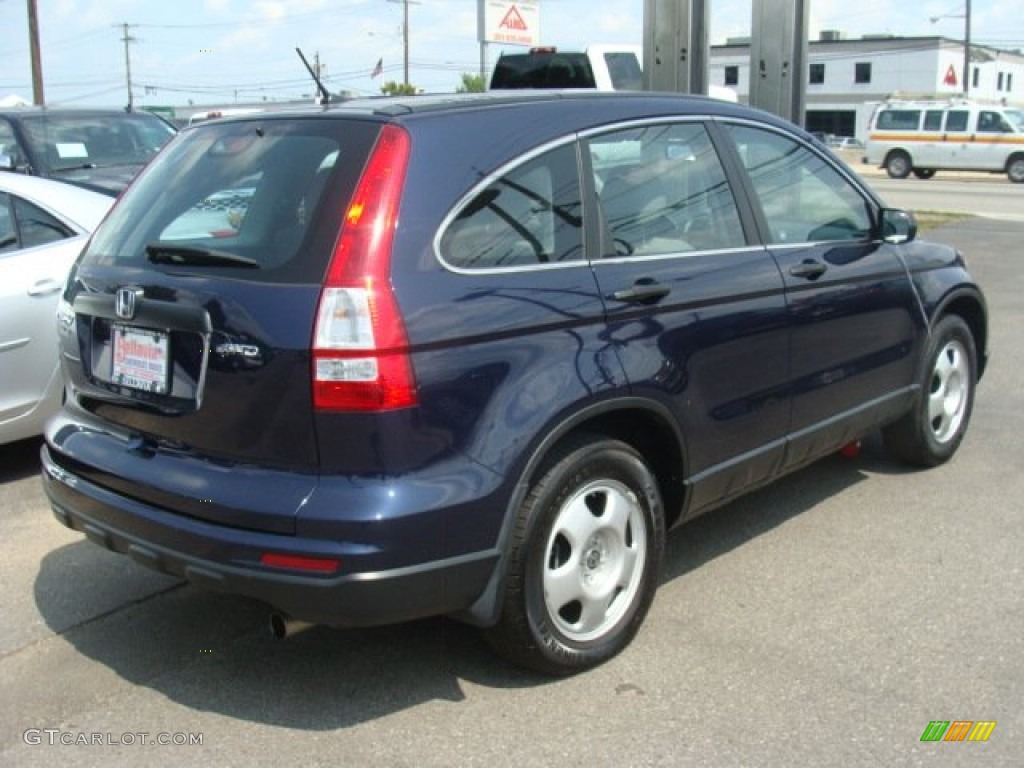 2011 CR-V LX 4WD - Royal Blue Pearl / Gray photo #4