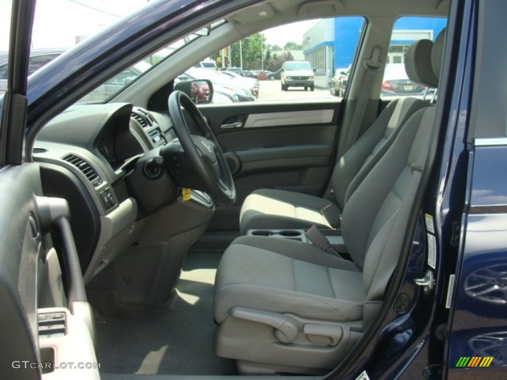 2011 CR-V LX 4WD - Royal Blue Pearl / Gray photo #7