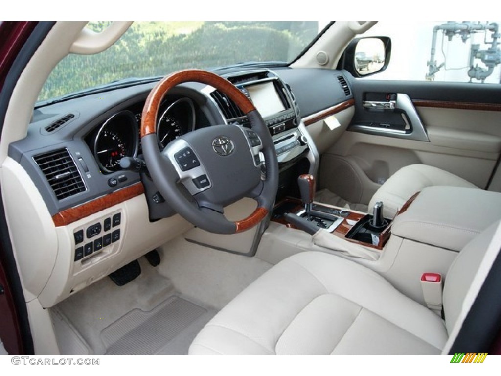 Sandstone Interior 2014 Toyota Land Cruiser Standard Land Cruiser Model Photo #95625428
