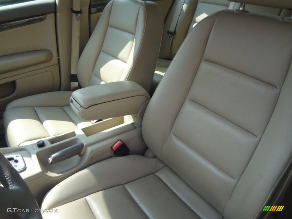 2004 A4 1.8T quattro Sedan - Moro Blue Pearl Effect / Beige photo #4