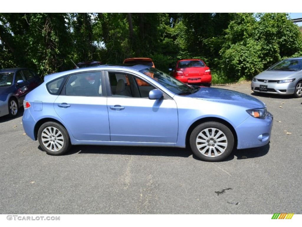 2013 Impreza 2.0i Premium 4 Door - Sky Blue Pearl / Ivory photo #5