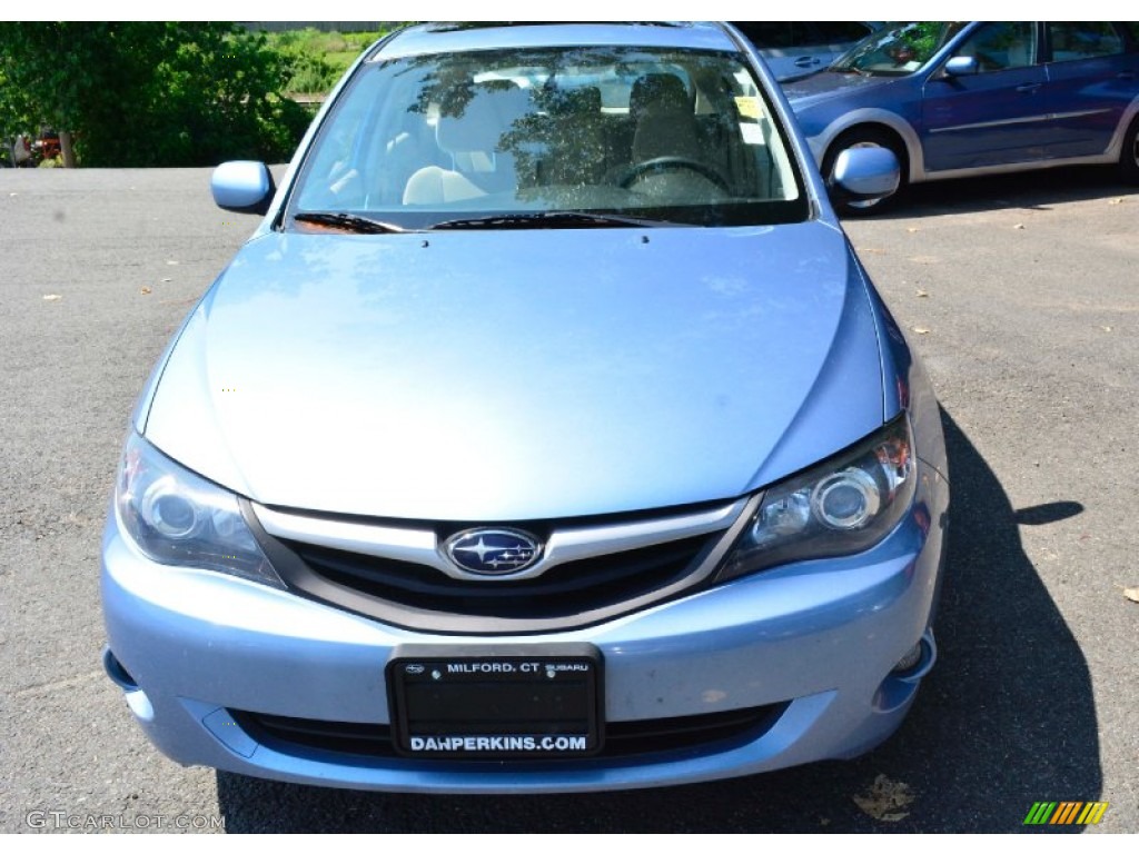 2011 Impreza 2.5i Premium Wagon - Sky Blue Pearl / Ivory photo #2