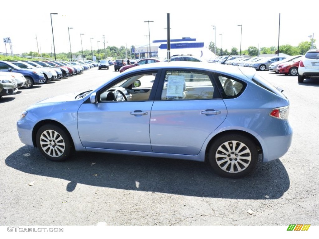 2011 Impreza 2.5i Premium Wagon - Sky Blue Pearl / Ivory photo #11