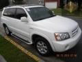 2003 Super White Toyota Highlander V6  photo #1