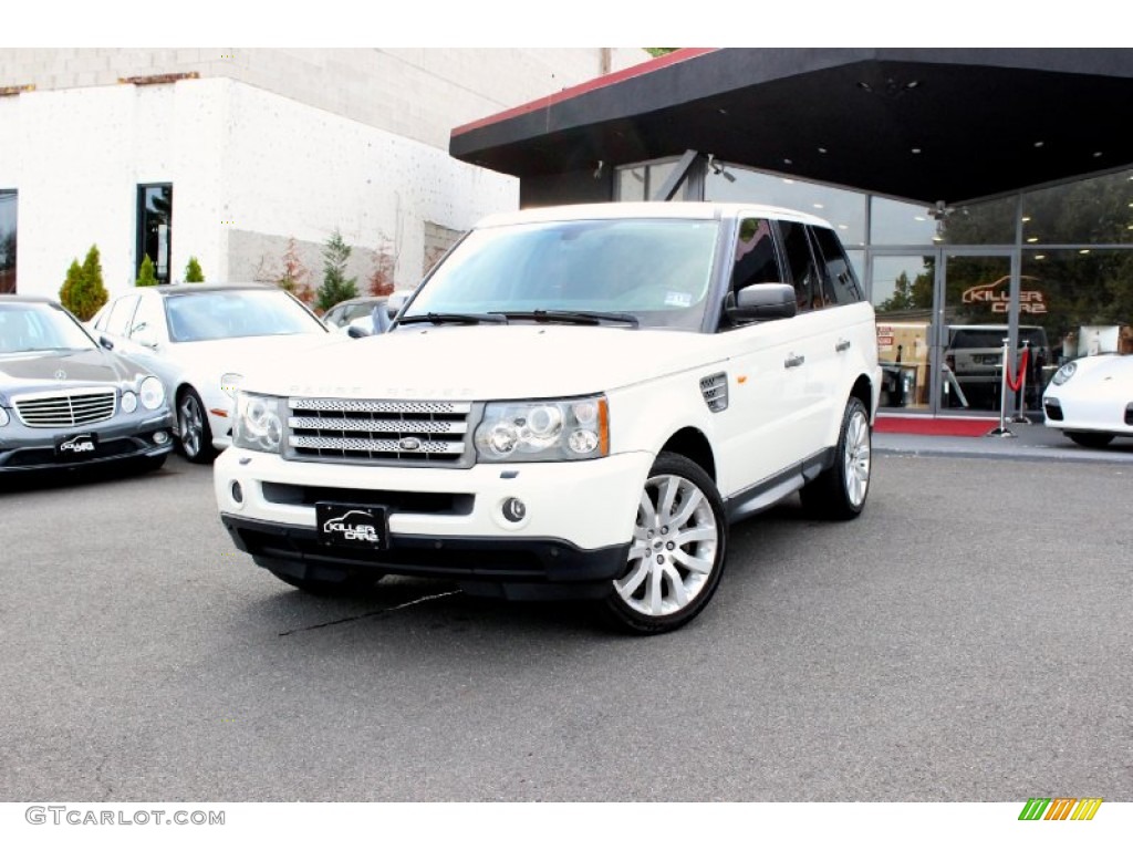 2007 Range Rover Sport Supercharged - Chawton White / Ivory photo #3