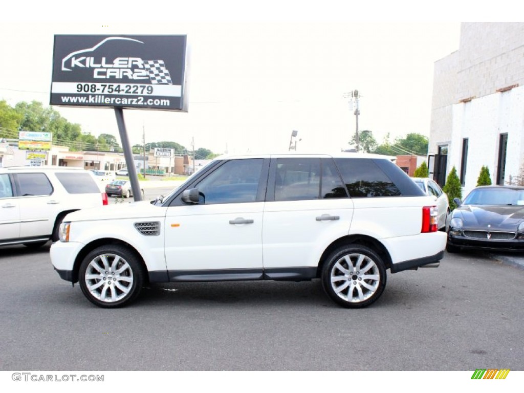 2007 Range Rover Sport Supercharged - Chawton White / Ivory photo #4