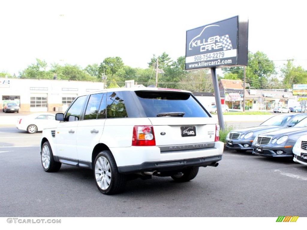 2007 Range Rover Sport Supercharged - Chawton White / Ivory photo #5