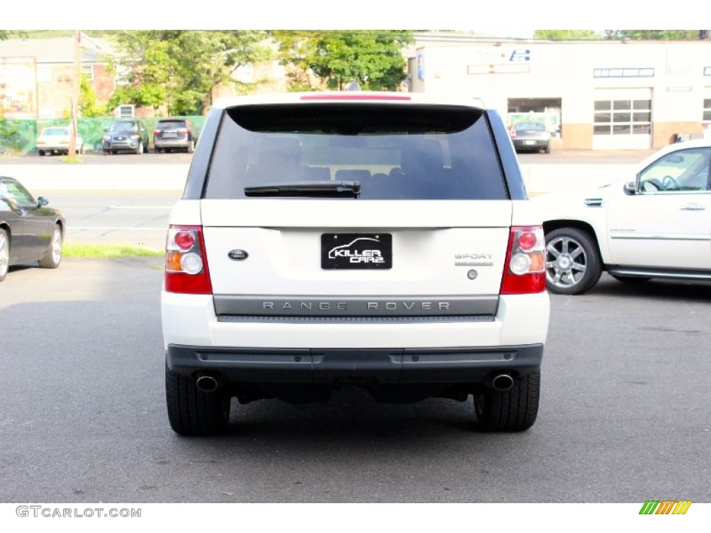 2007 Range Rover Sport Supercharged - Chawton White / Ivory photo #6