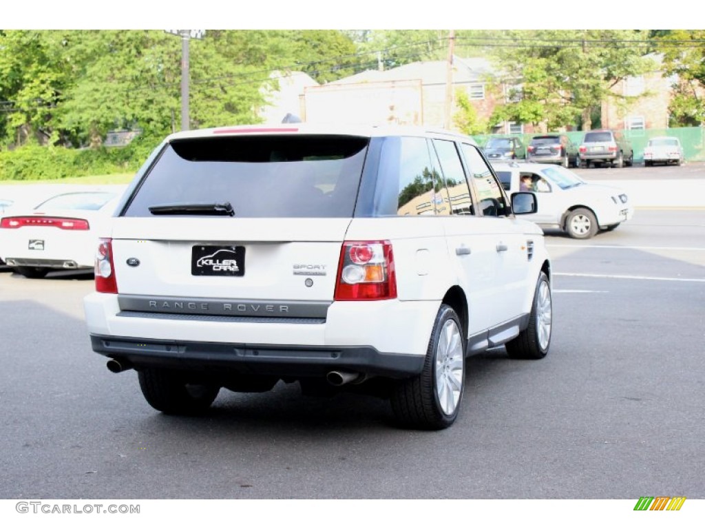 2007 Range Rover Sport Supercharged - Chawton White / Ivory photo #9