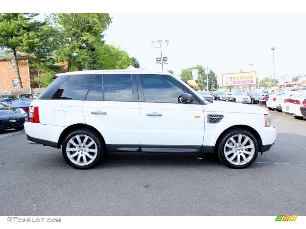 2007 Range Rover Sport Supercharged - Chawton White / Ivory photo #10
