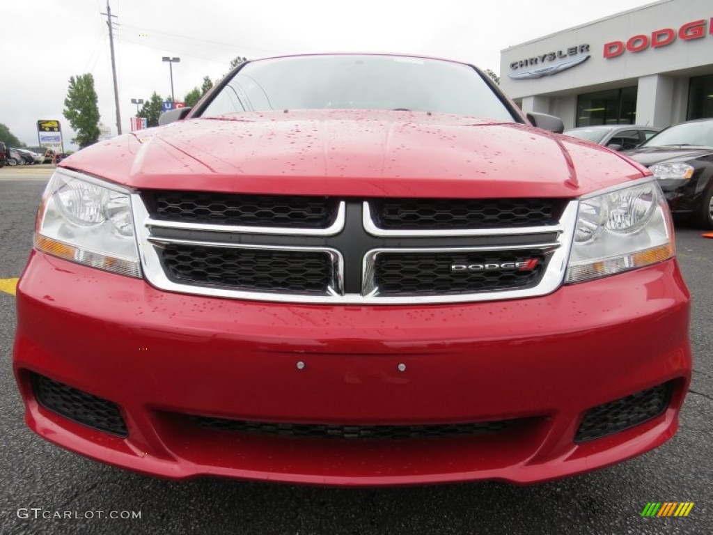 2014 Avenger SE - Redline 2-Coat Pearl / Black photo #2