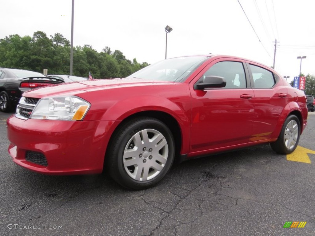 2014 Avenger SE - Redline 2-Coat Pearl / Black photo #3