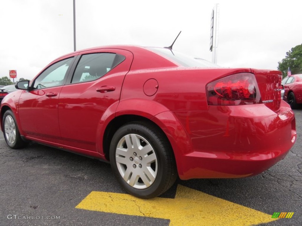2014 Avenger SE - Redline 2-Coat Pearl / Black photo #5