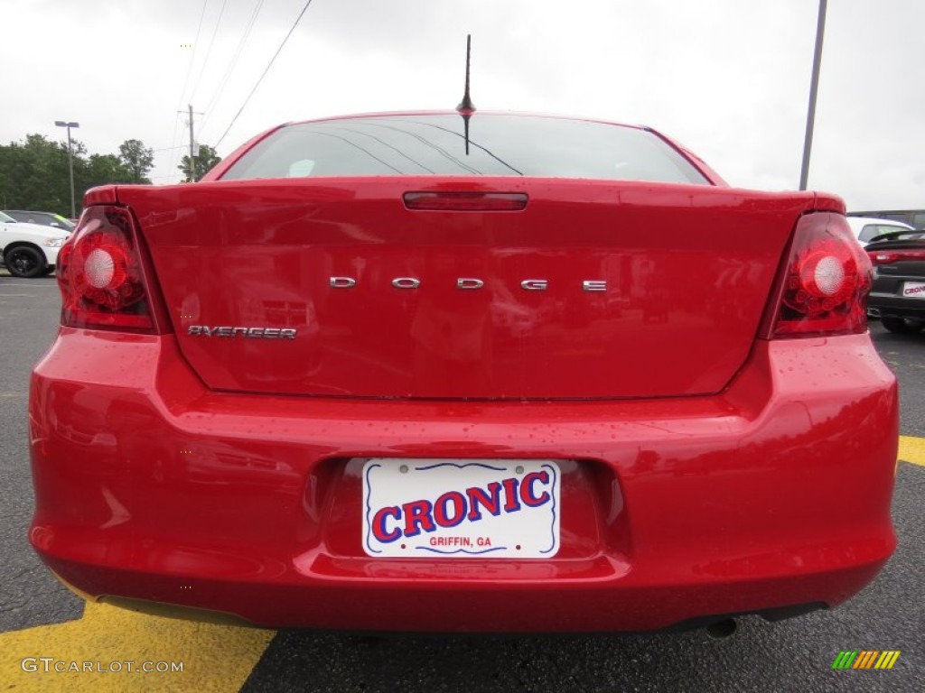 2014 Avenger SE - Redline 2-Coat Pearl / Black photo #6