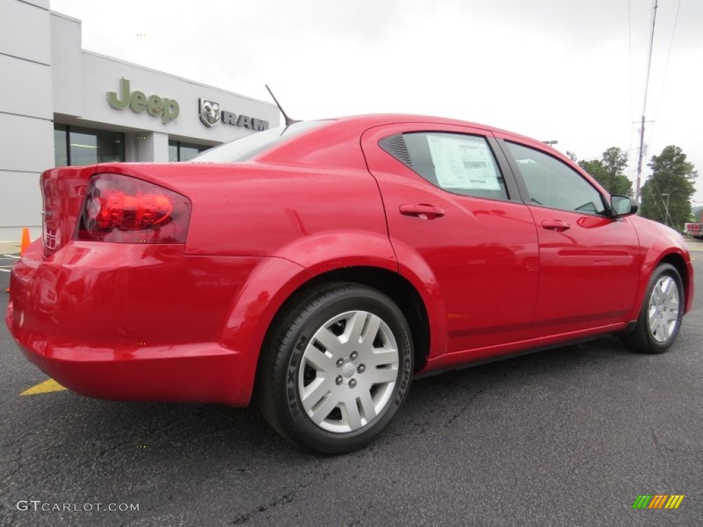 2014 Avenger SE - Redline 2-Coat Pearl / Black photo #7