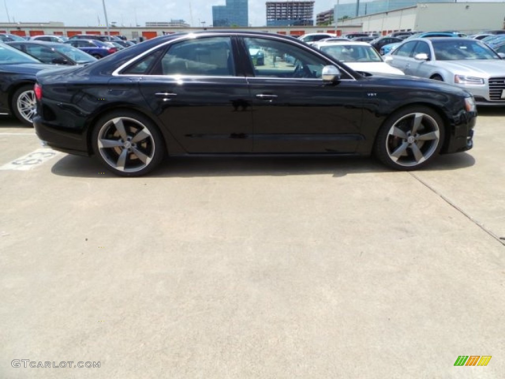 2015 S8 quattro S - Brilliant Black / Black Valcona photo #8