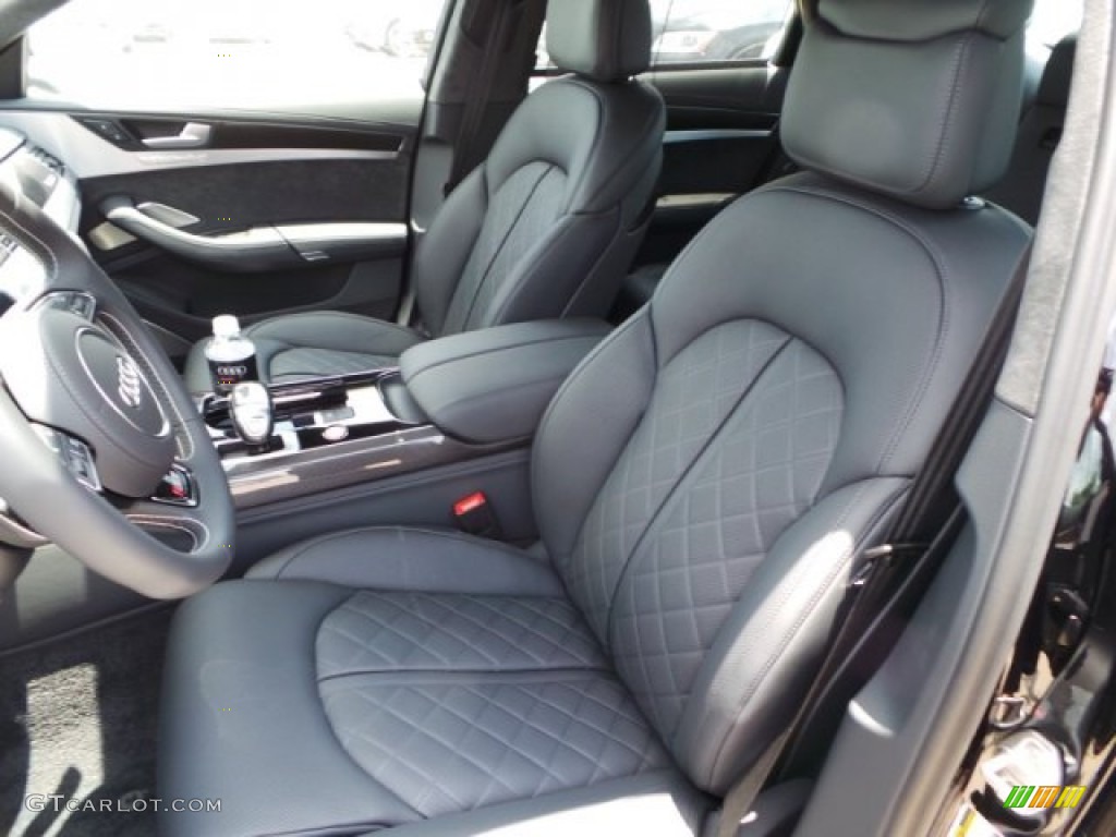 2015 S8 quattro S - Brilliant Black / Black Valcona photo #13