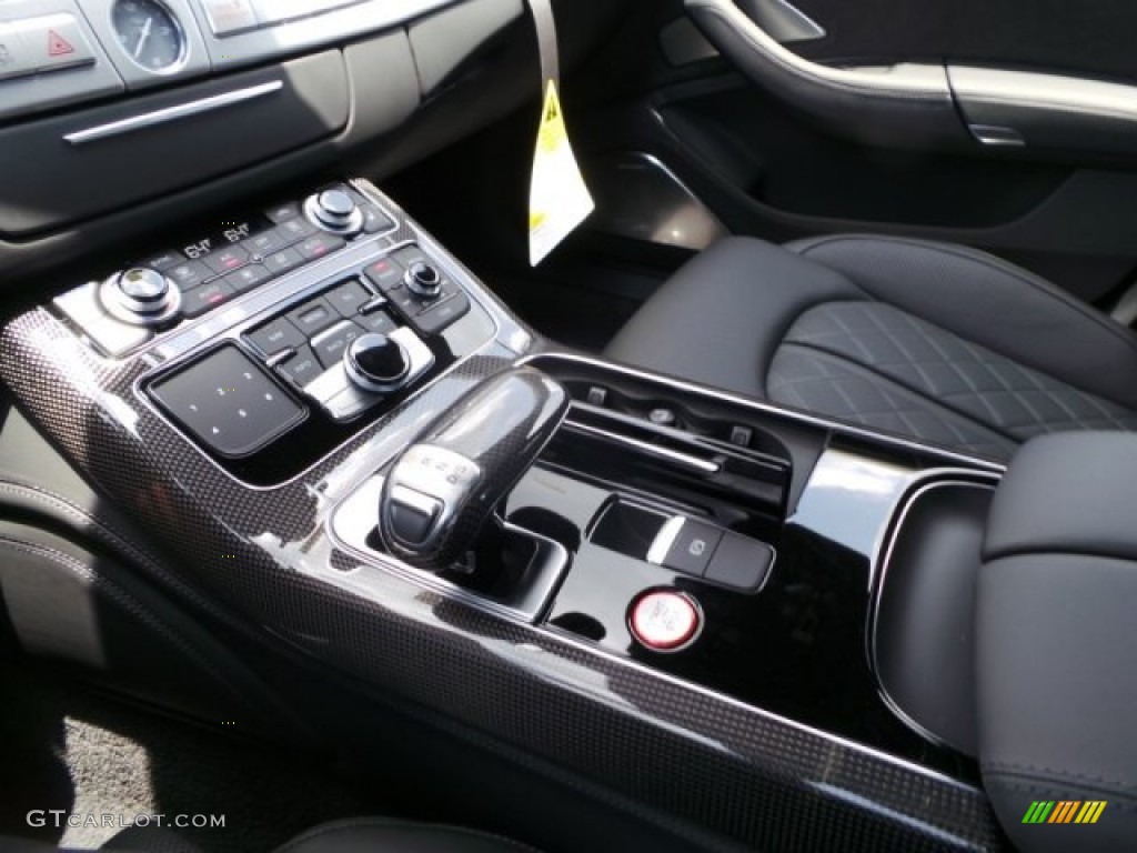 2015 S8 quattro S - Brilliant Black / Black Valcona photo #16