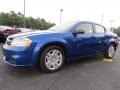 2014 Blue Streak Pearl Dodge Avenger SE  photo #3