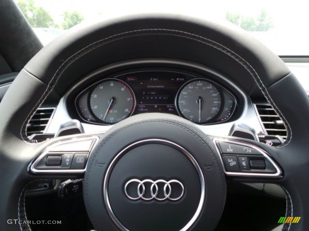 2015 S8 quattro S - Brilliant Black / Black Valcona photo #25