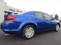 2014 Blue Streak Pearl Dodge Avenger SE  photo #7