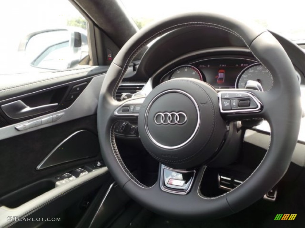 2015 S8 quattro S - Brilliant Black / Black Valcona photo #30