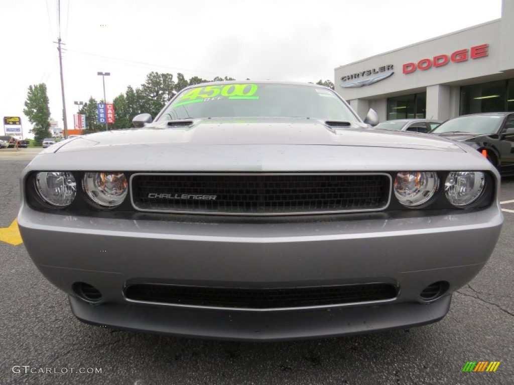2014 Challenger SXT - Billet Silver Metallic / Dark Slate Gray photo #2